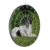 Border Collie Dartscheibe (Vorderseite Links)
