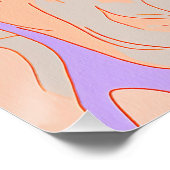 Border Collie Dog 001 - Bruno Pokopen Poster (Ecke)