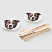 Border Collie Dog 3D Inspiriert Fächer (Non-assembled)