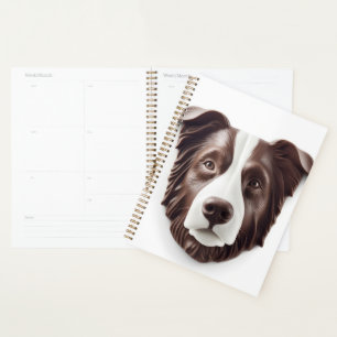 Border Collie Dog 3D Inspiriert Planer