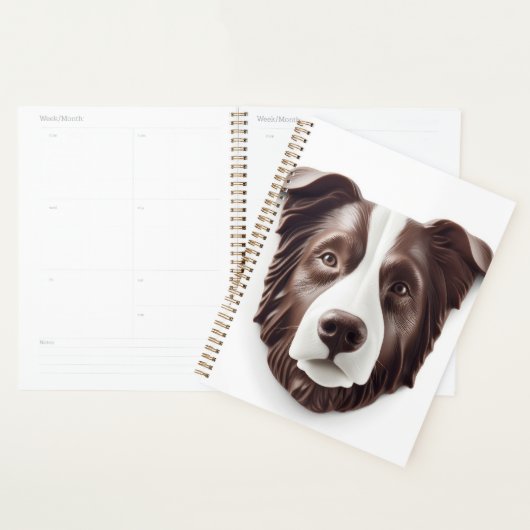 Border Collie Dog 3D Inspiriert Planer (Anzeige)