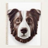 Border Collie Dog 3D Inspiriert Planer (Vorderseite)