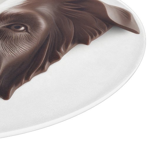 Border Collie Dog 3D Inspiriert Schneidebrett (Ecke)