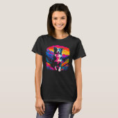 Border Collie Dog Artist T-Shirt (Vorne ganz)