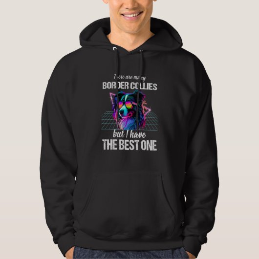Border Collie Dog Border Collies  4 Hoodie (Vorderseite)