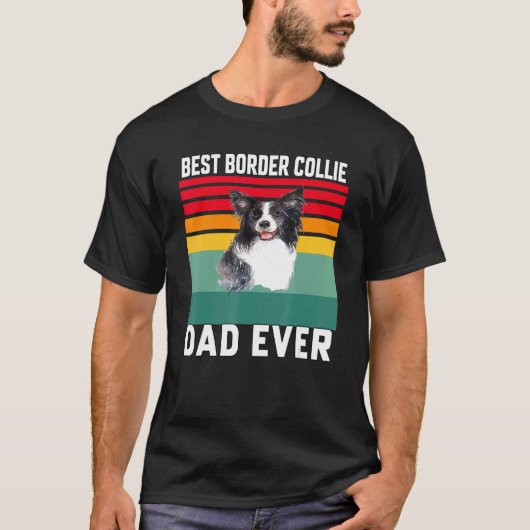Border Collie Dog Eigentümer des Hauses Best Weste T-Shirt (Vorderseite)
