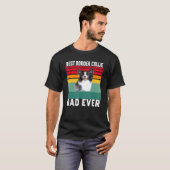 Border Collie Dog Eigentümer des Hauses Best Weste T-Shirt (Vorne ganz)