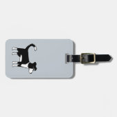 Border Collie Dog Gepäckanhänger (Vorderseite horizontal)