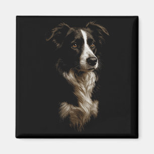 Border Collie Dog Geschenk für Männer Frauen Hunde Magnet