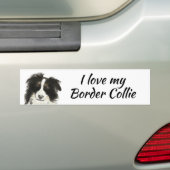 Border Collie Dog Liebe mein Zitat Autoaufkleber (Auf Auto)