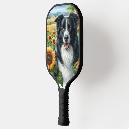 Border Collie Dog Lover Pickleball Paddle (Links)