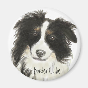 Border Collie Dog Magnet