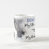Border Collie Dog Mama Kaffeetasse (Mittel)