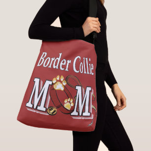Border Collie Dog MAMA Tragetaschen Mit Langen Trägern
