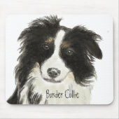 Border Collie Dog Mousepad (Vorne)