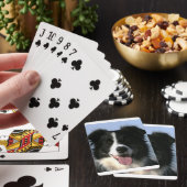 Border Collie Dog Playing Cards Spielkarten (In Situ)