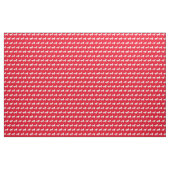 Border Collie Dog Silhouette Rot Stoff (Yard (91,4 cm))