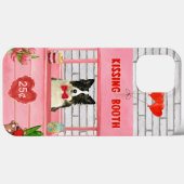 Border Collie Dog Valentine's Day Kissing Booth Case-Mate iPhone Hülle (Rückseite (Horizontal))