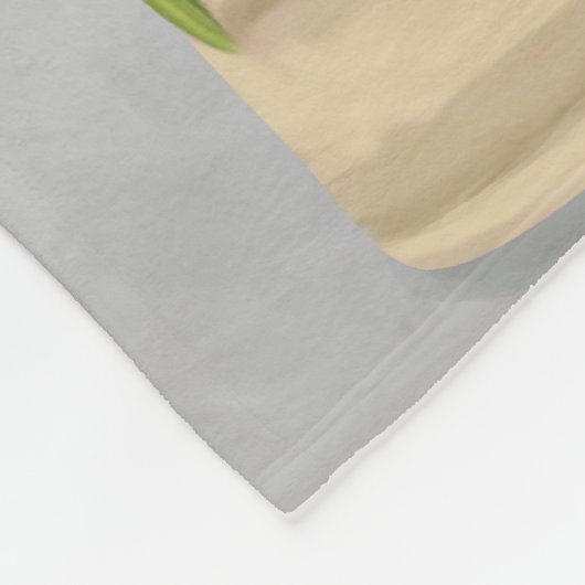 Border Collie Dog Valentine's Day Kissing Booth Fleecedecke (Ecke)