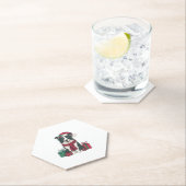 Border Collie Dog Weihnachten Party Weihnachten We Untersetzer (Vor Ort)