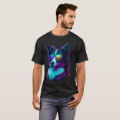 Border Collie Dogs Border Collies T-Shirt (Vorne ganz)