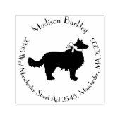 Border Collie Doppy Puppy Permastempel (Design)