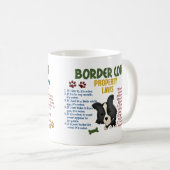 Border-Collie-Eigentums-Gesetze 4 Kaffeetasse (VorderseiteRechts)