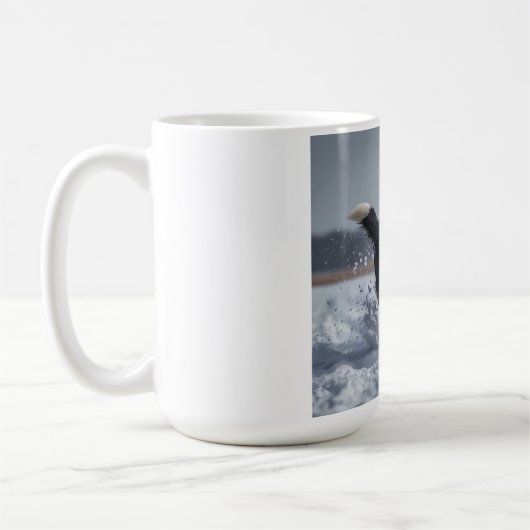 Border Collie Elegant Breed Coffee Tasse (Links)