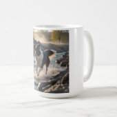 Border Collie Elegant Breed Coffee Tasse (VorderseiteRechts)