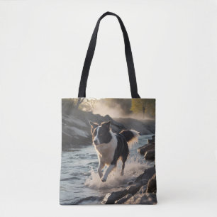 Border Collie Elegante Tasche