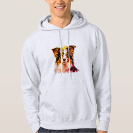 Border Collie Familienhund Hoodie