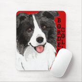 Border-Collie-Farbblock Mousepad (Mit Mouse)