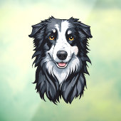 Border Collie Fensteraufkleber (Blatt 3)