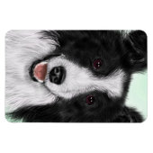 Border Collie Flexible Magnet (Horizontal)