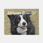 Border Collie Fußmatte (Vorderseite)