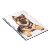 Border Collie German Shepherd Mix Notizblock (Rechte Seite)