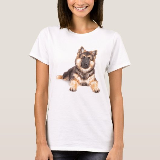 Border Collie German Shepherd Mix T-Shirt (Vorderseite)