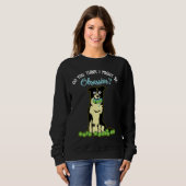 Border-Collie-Geschenk-Idee für lustigen Sweatshirt (Vorne ganz)