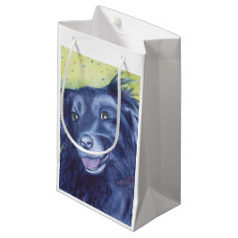 BORDER-COLLIE-GESCHENK-TASCHE KLEINE GESCHENKTÜTE
