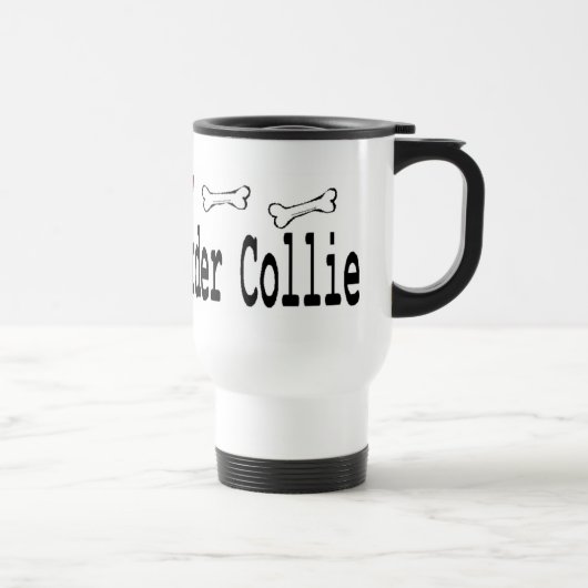 Border Collie Geschenke Reisebecher (Rechts)