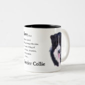 Border-Collie-Geschenke Zweifarbige Tasse (VorderseiteRechts)