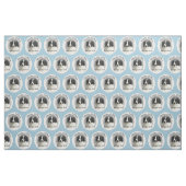 Border-Collie-Gewebe Stoff (Fat Quarter (45,7 x 55,9 cm))