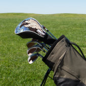 Border Collie Golf Headcover (In SItu)