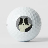 Border Collie Golfball (Vorderseite)