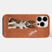 Border Collie Grunge Case-Mate iPhone-Hülle iPhone Hülle (Rückseite (Horizontal))