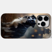 Border Collie Halloween Beängstigend Case-Mate iPhone Hülle (Rückseite (Horizontal))