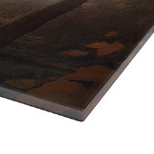 Border Collie Halloween Beängstigend Schneidebrett (Ecke)