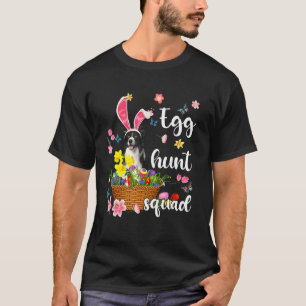 Border Collie Happy Ostertag Osterfest farbiges Ei T-Shirt