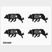 Border Collie Herding~Original Sticker (Blatt)