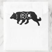 Border Collie Herding~Original Sticker (Tasche)